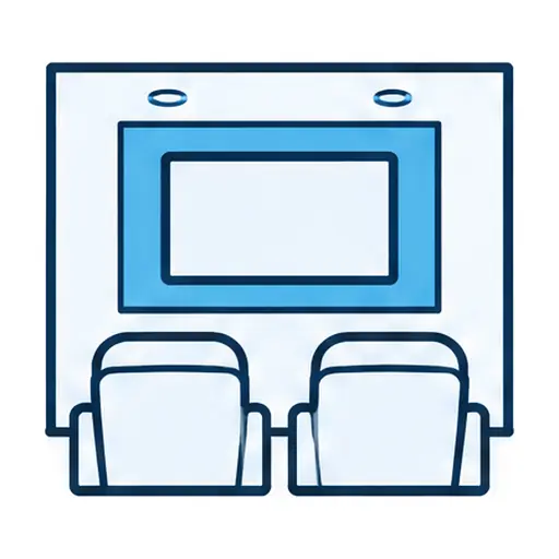 Schematic icon: Media Niche & Home Theater TV Installation