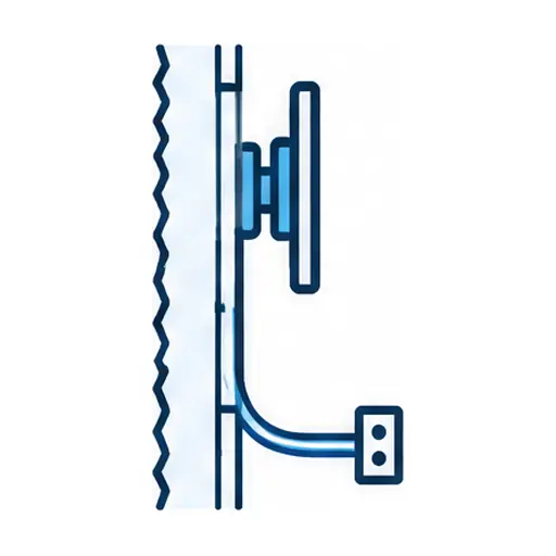 Schematic icon: In-Wall Wire Concealment