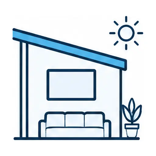 Schematic icon: Outdoor Patio TV Mounting