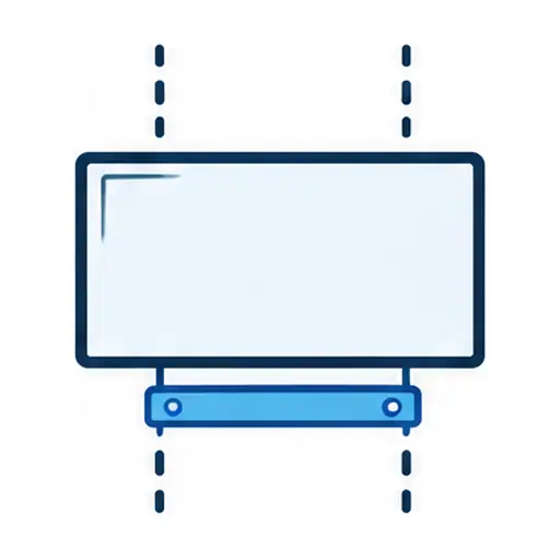 Schematic icon: TV Wall Mounting