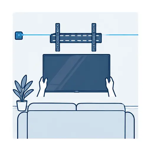 Illustration: step 3 — Studs, height, level
